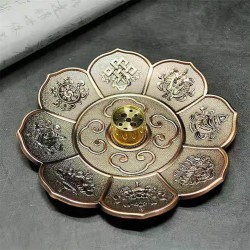 Подставка для Аромапалочек и Спиральных Благовоний "Восемь Сокровищ"