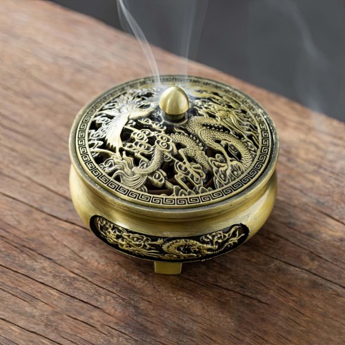 Курильница "Дракон и Феникс №4"