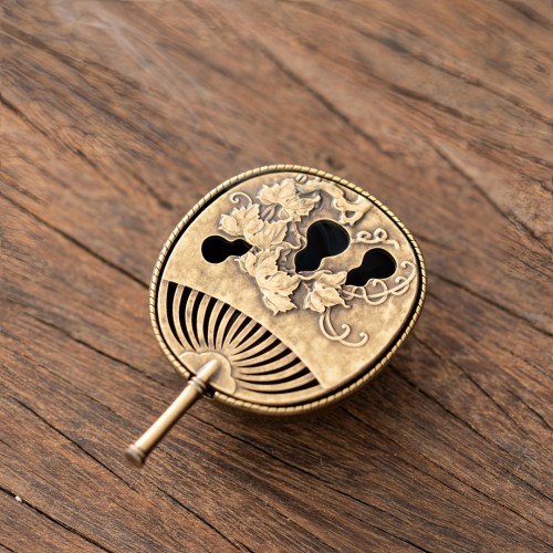 Курильница "Веер с Тыквой Горлянкой"