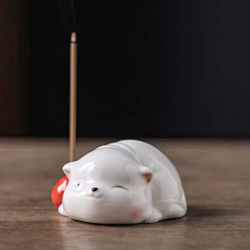 Подставка для Аромапалочек "Котенок Дремлет" Подставка для Аромапалочек "Котенок Дремлет"