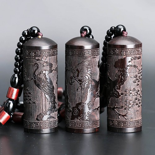 Тубус для Порошковых Благовоний "Журавль" с чехлом