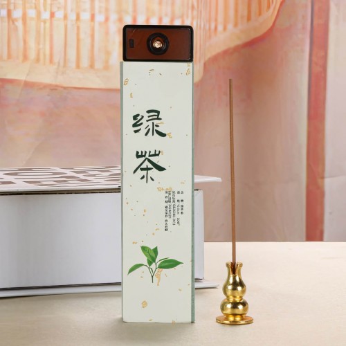 Ароматические палочки 10 грамм с подставкой "Зеленый Чай" Ароматические палочки 10 грамм с подставкой "Зеленый Чай"