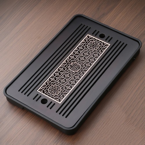 Чабань Бамбук+Меламин 37х24х3,5 "Счастье и Удача №2"