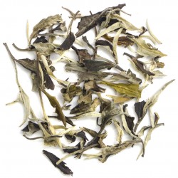 Белый Чай "Бай Му Дань Е Шен Гао Шань" (Старый Белый Пион Дикорастущий Высокогорный) Белый Чай "Бай Му Дань Е Шен Гао Шань" (Старый Белый Пион Дикорастущий Высокогорный)