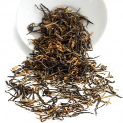 Красный Чай "Бай Хэ Хуа Дянь Хун" (с Цветками Лилии)