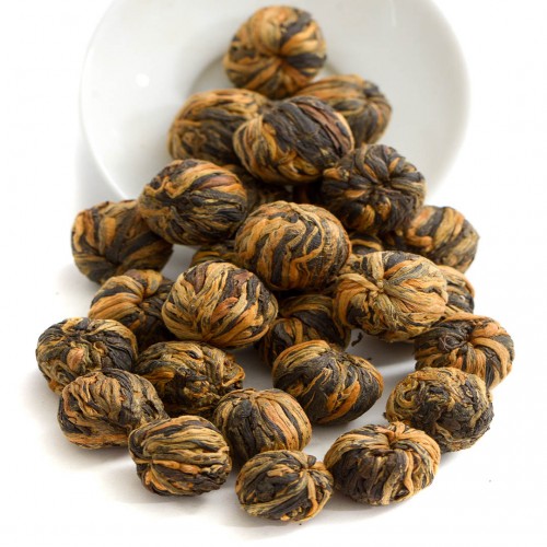 Красный Чай "Дянь Хун Сю Цю" (Шелковый Шар)