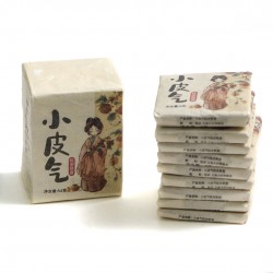 Мини Плитка "Шу Пуэр с Цедрой Мандарина" (Шу Чен Пи) Упаковка 9 шт.