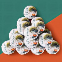 Мини Блин "Белый Чай Чен Пи" (с Цедрой Мандарина)