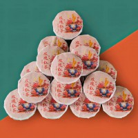 Мини Блин "Красный Чай Мэй Гуй" ( с Лепестками Роз)