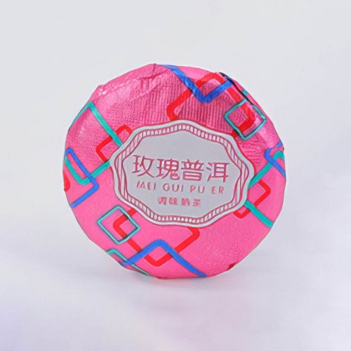 Мини Блин "Три Аромата Шу Пуэра. Мэй Гуй" ( с Лепестками Роз)