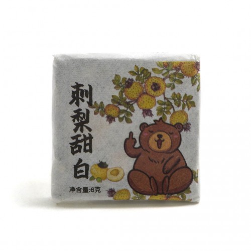Мини Плитка "Белый Сладкий с Шиповником" (Ци Ли Тянь Бай)