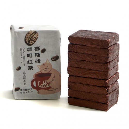 Мини Плитка "Красный Чай с Ароматом Кофе" Упаковка 9 шт.