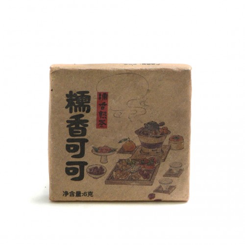 Мини Плитка "Шу Пуэр с Ароматом Клейкого Риса" (Шу Но Сян)
