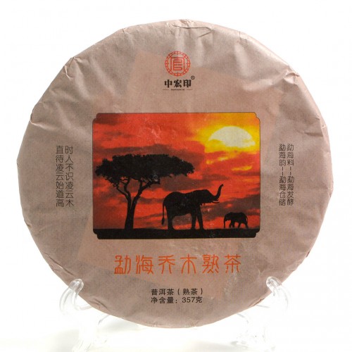 Шу Пуэр "Большие Деревья Мэнхай" (Мэнхай Цяо Му)