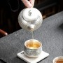 Чайник с серебряным покрытием "Ковка"
