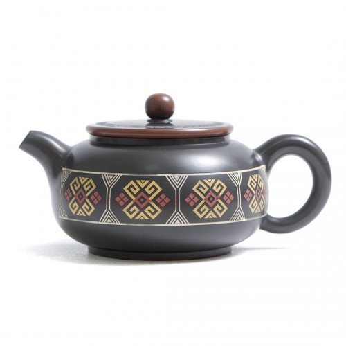 Чайник Фан Гу (Гуанси) "Чжуанский Орнамент"