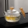 Чайник стеклянный "Грани Света. Чешуя Золотого Дракона"