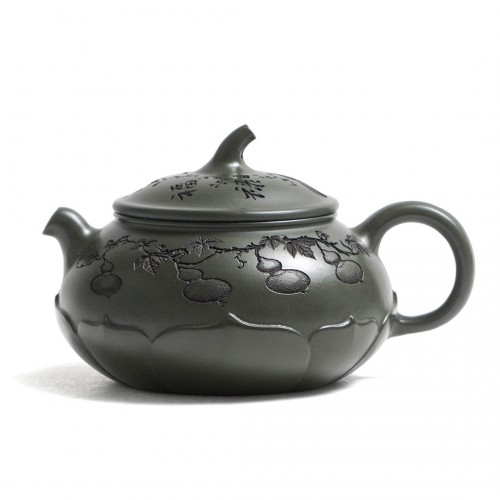 Чайник Хань Цзян (Люй Ни) "Счастье и Богатство Встречают Весну" Чайник Хань Цзян (Люй Ни) "Счастье и Богатство Встречают Весну"