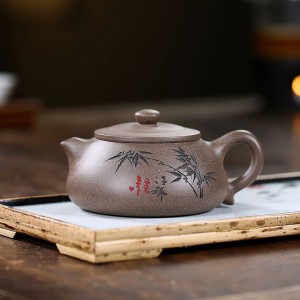 Чайник Бянь Пяо (Дуань Ни) "Бамбук"