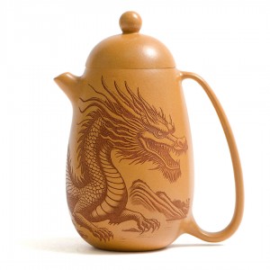 Чайник Гао Лун Дан (Дуань Ни) "Дракон Меж Небом и Землей"