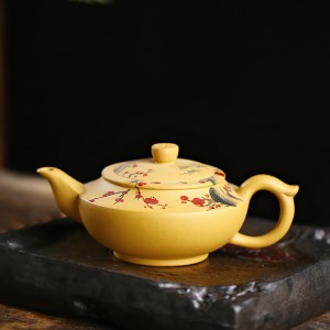 Чайник Хань Бянь Ху (Дуань Ни) "Цветение Сливы"