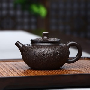 Чайник Юй Пан (Черное Золото) "Имитация железа"