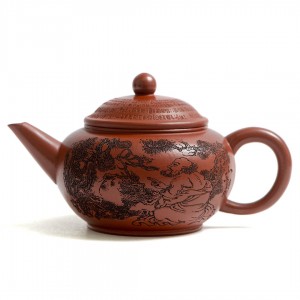 Чайник Шуй Пин (Да Хун Пао) "Гуцинь" Чайник Шуй Пин (Да Хун Пао) "Гуцинь"