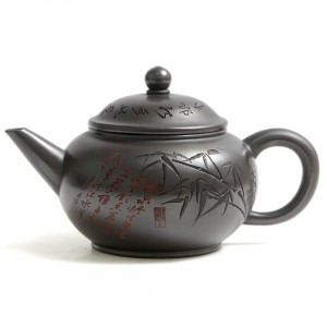 Чайник Шуй Пин (Хэй Чжу Ни) "В Тени Бамбука" Чайник Шуй Пин (Хэй Чжу Ни) "В Тени Бамбука"