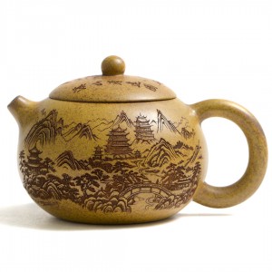 Чайник Си Ши (Дуань Ни) "Пейзаж" высокотемпературный обжиг Чайник Си Ши (Дуань Ни) "Пейзаж" высокотемпературный обжиг