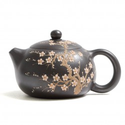 Чайник Си Ши (Хэй Чжу Ни) "Цветущая Слива" Термохром