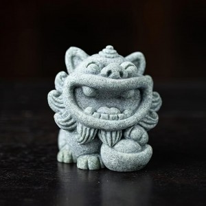 Фигурка для Чайной Церемонии "Ветряной Лев-Страж. Слиток Богатства"