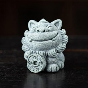 Фигурка для Чайной Церемонии "Ветряной Лев-Страж. Древняя монета"