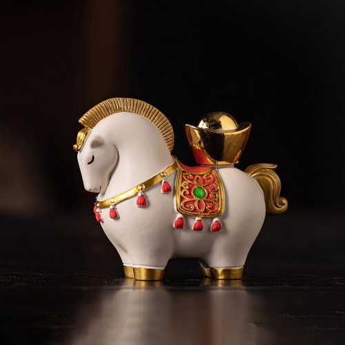 Фигурка для Чайной Церемонии "Лошадь со Слитком №1"