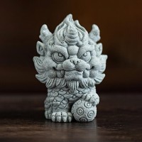 Фигурка для Чайной Церемонии "Цилинь с Парчовым Шаром Счастья"