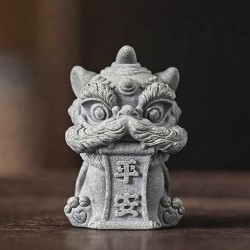 Фигурка для Чайной Церемонии "Пробуждающийся Лев-Страж Богатства. Мир" Фигурка для Чайной Церемонии "Пробуждающийся Лев-Страж Богатства. Мир"