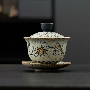 Гайвань "Огненный Камень. Вьющийся Лотос"