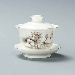 Гайвань "Гармония Четырех Смыслов. Лотос. Богатство"