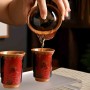 Набор для чайной церемонии "Дунь Хуан" позолота