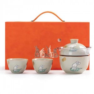 Набор для чайной церемонии "Лунный Кролик №1" В подарочной упаковке