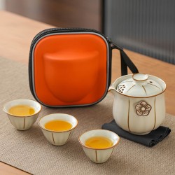 Дорожный набор для чайной церемонии "Жу Яо. Лотос"