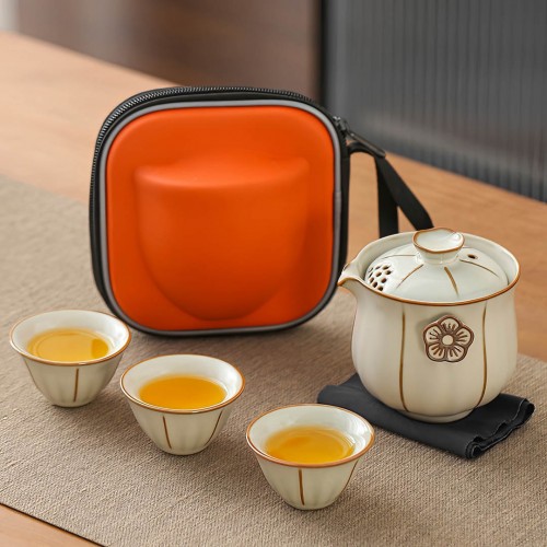 Дорожный набор для чайной церемонии "Жу Яо. Лотос"
