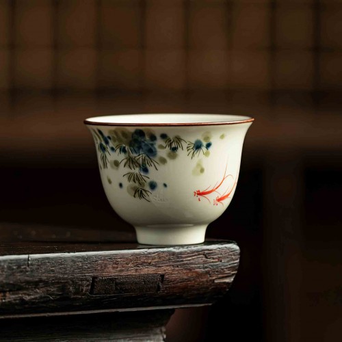 Пиала Фарфор "Ретро. Пара Рыб" Пиала Фарфор "Ретро. Пара Рыб"