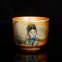 Пиала "Пекинская Опера. Мадам с Кистью"