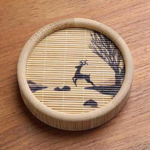 Подставка для Пиал Бамбук "Лань" Подставка для Пиал Бамбук "Лань"