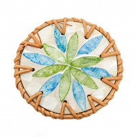 Подставка для Пиал "Керамические Цветы №4"