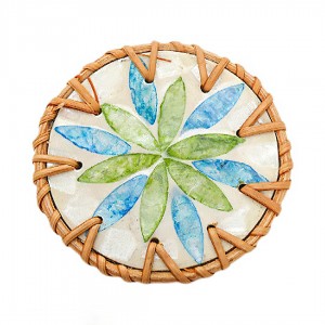 Подставка для Пиал "Керамические Цветы №4"