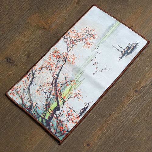 Полотенце для чайной церемонии Двухстороннее 29х16 №9