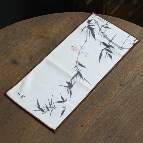 Полотенце для чайной церемонии Двухстороннее 35х16 "Короткий отдых" Полотенце для чайной церемонии Двухстороннее 35х16 "Короткий отдых"